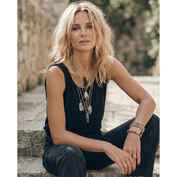 Collar Largo Piedras Naturales