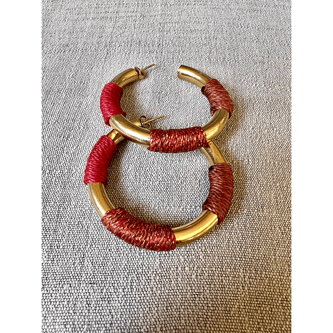 Argolla Acero Tejida