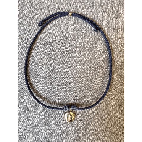 Collares Elasticados Virgen Bronce