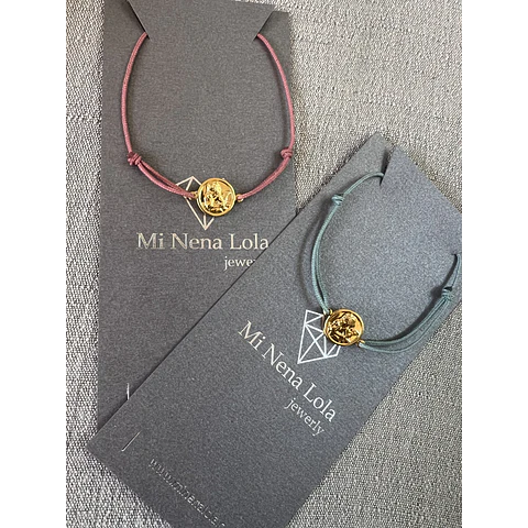 Pulsera Angel enchapada en Oro