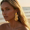 Aros Discos Acero Dorado