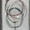 Collar Elasticado Virgen Niña Plata
