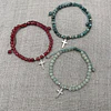 Pulsera Cruz Piedras