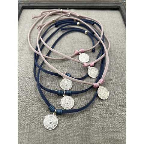 Collar Elasticado VMA plata