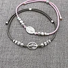 Pulsera Virgen topes plata