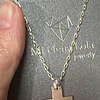Collares Cruz Plata Cadena Plata