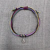 Pulsera Colores Virgen de los Rayos Plata