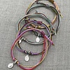 Pulsera Colores Virgen de los Rayos Plata