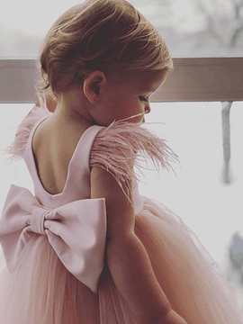 Vestido Cisne Palo de Rosa