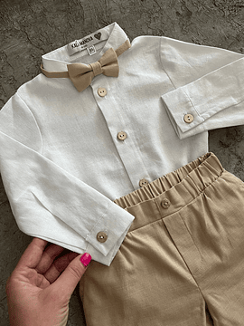 Traje Lino con Gillette 