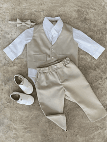 Traje Saten con Gillette 