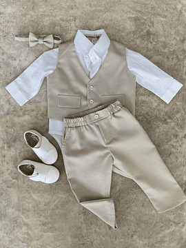 Traje Saten con Gillette 