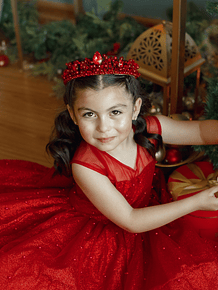 Vestido Minnie Perlitas 