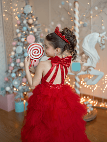 Vestido Carrousel Rojo