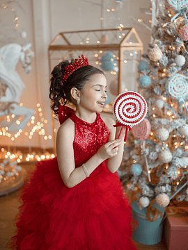 Vestido Carrousel Rojo