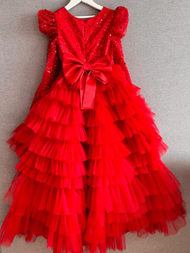 Vestido Antoinette Rojo 