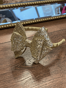 Cintillo Dorado Lazo Grande