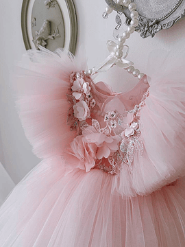 Vestido Libelula Flores 