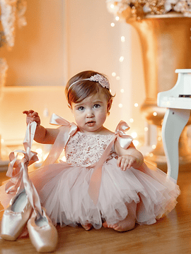 Vestido Anabel Palo de Rosa 