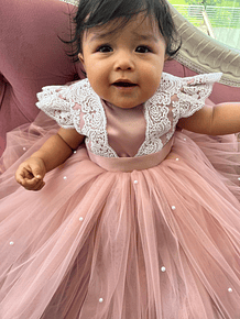 Vestido Lizzy Palo de Rosa 