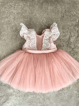 Vestido Lizzy Palo de Rosa 