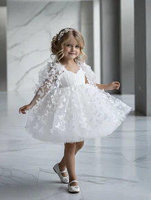 Vestido Mariposas Corto