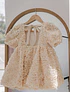 Vestido Flores Mantequilla
