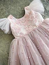 Vestido Peonia Palo de Rosa 