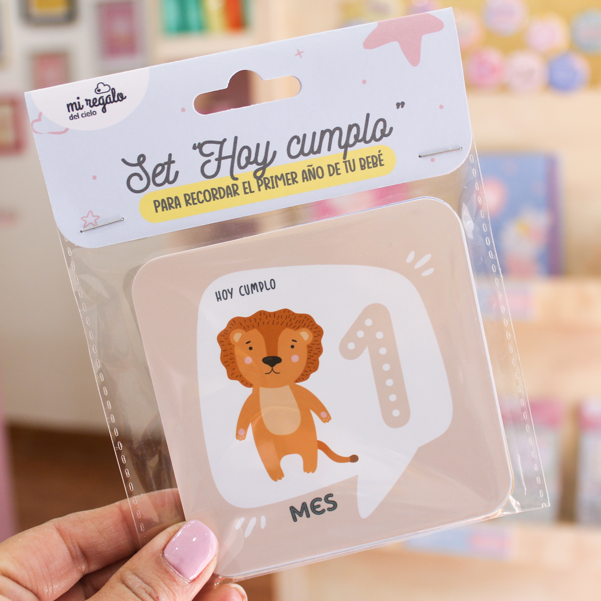 Set "Hoy cumplo"