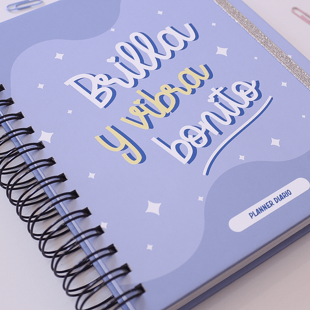 Planner Brilla y vibra bonito