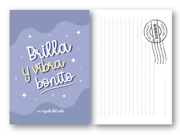 Postal "Brilla"