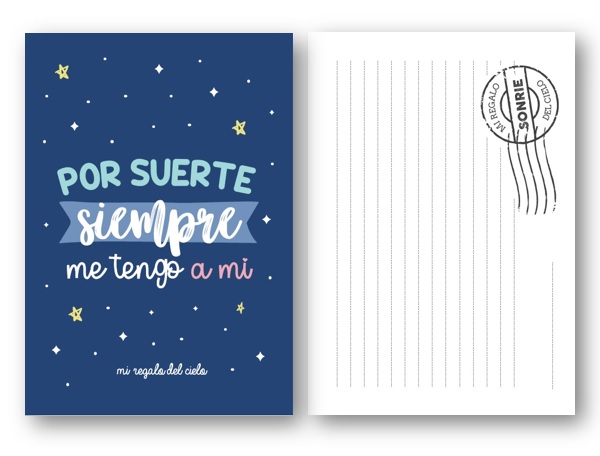 Postal "Siempre"