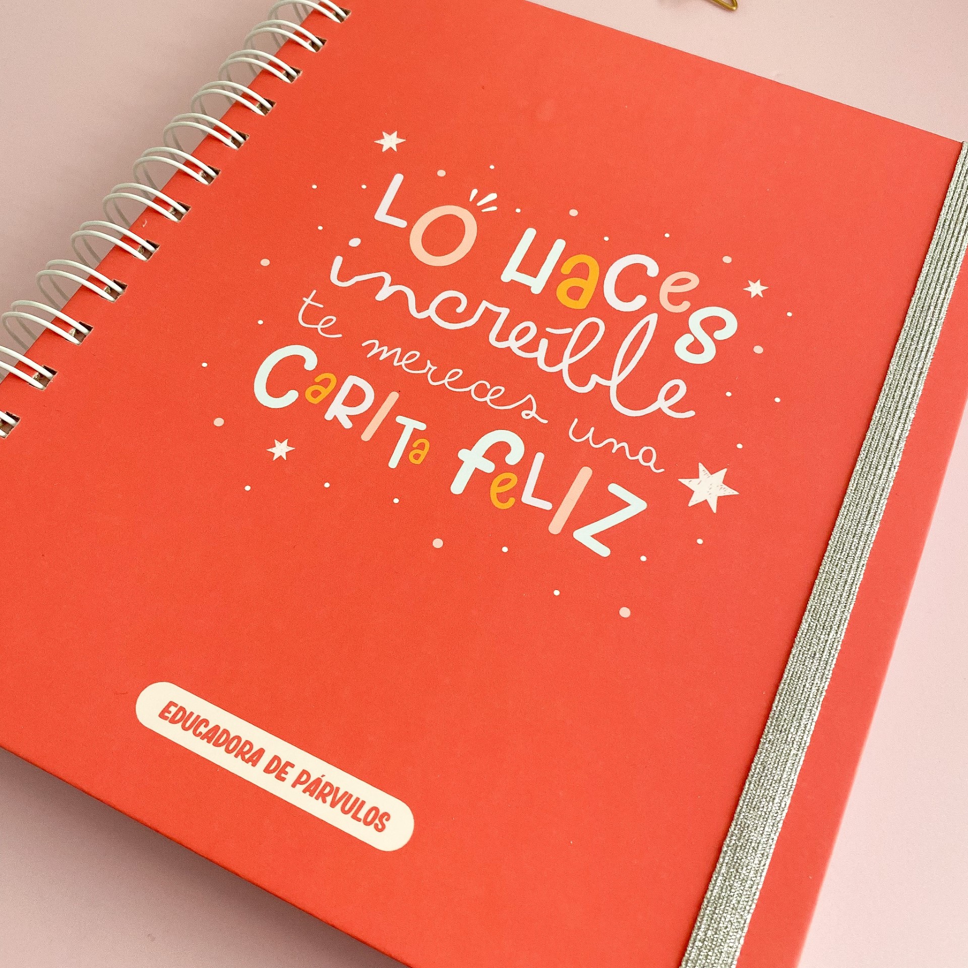 Agenda de Educadora de Párvulos Tamaño Carta 04