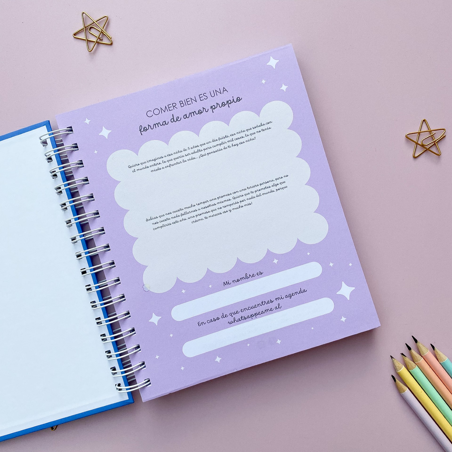Súper Planner Malva / Agenda Personalizada