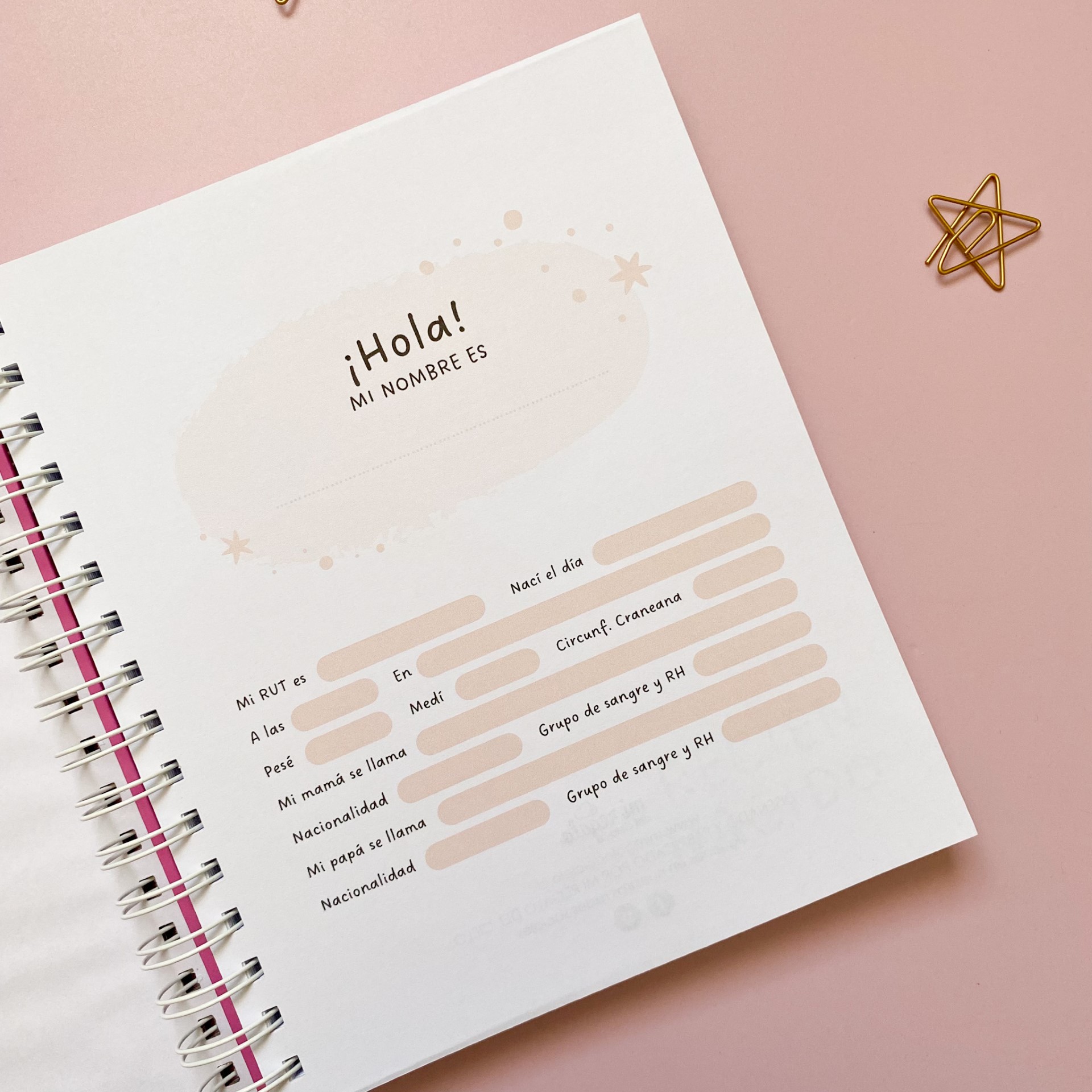 Agenda Pediátrica Niña