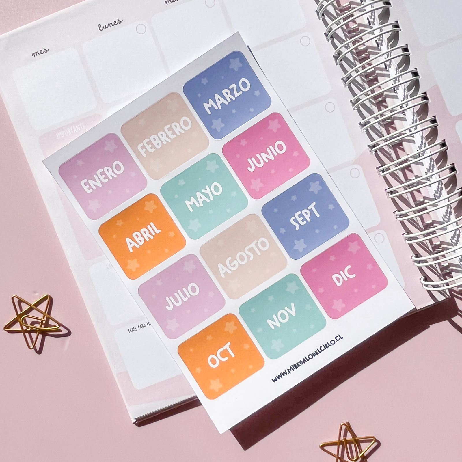 Stickers - Meses