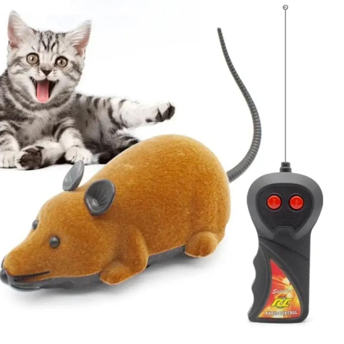 Raton gigante con control y pilas 2