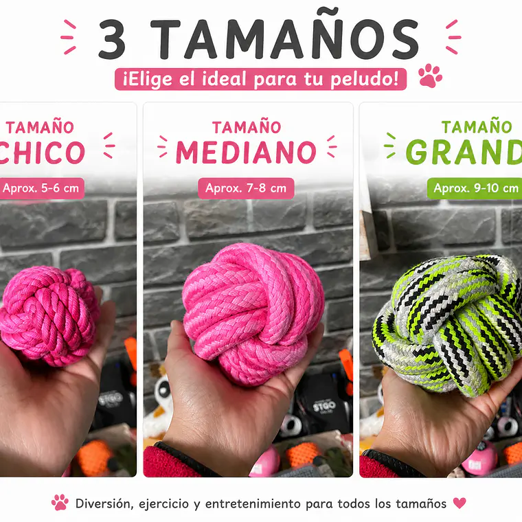 Pelota trenzada 1