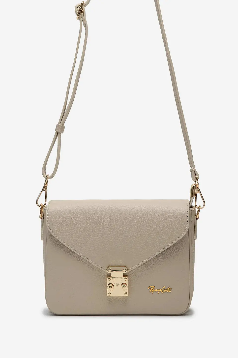 Cartera Lock Muse en cuero 1