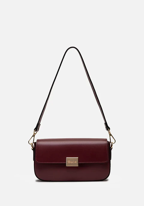 Cartera Studio Baguette en cuero