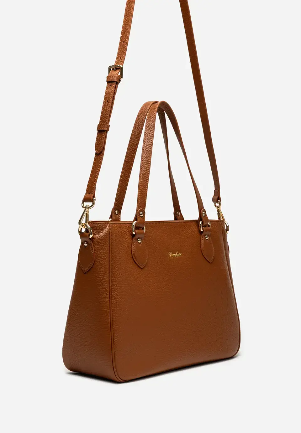 Cartera Tote Duna en cuero 2