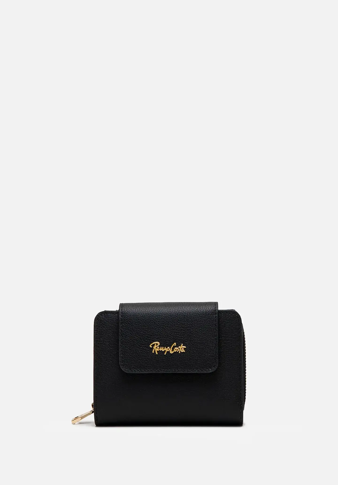 Billetera Zip Pocket en cuero 1
