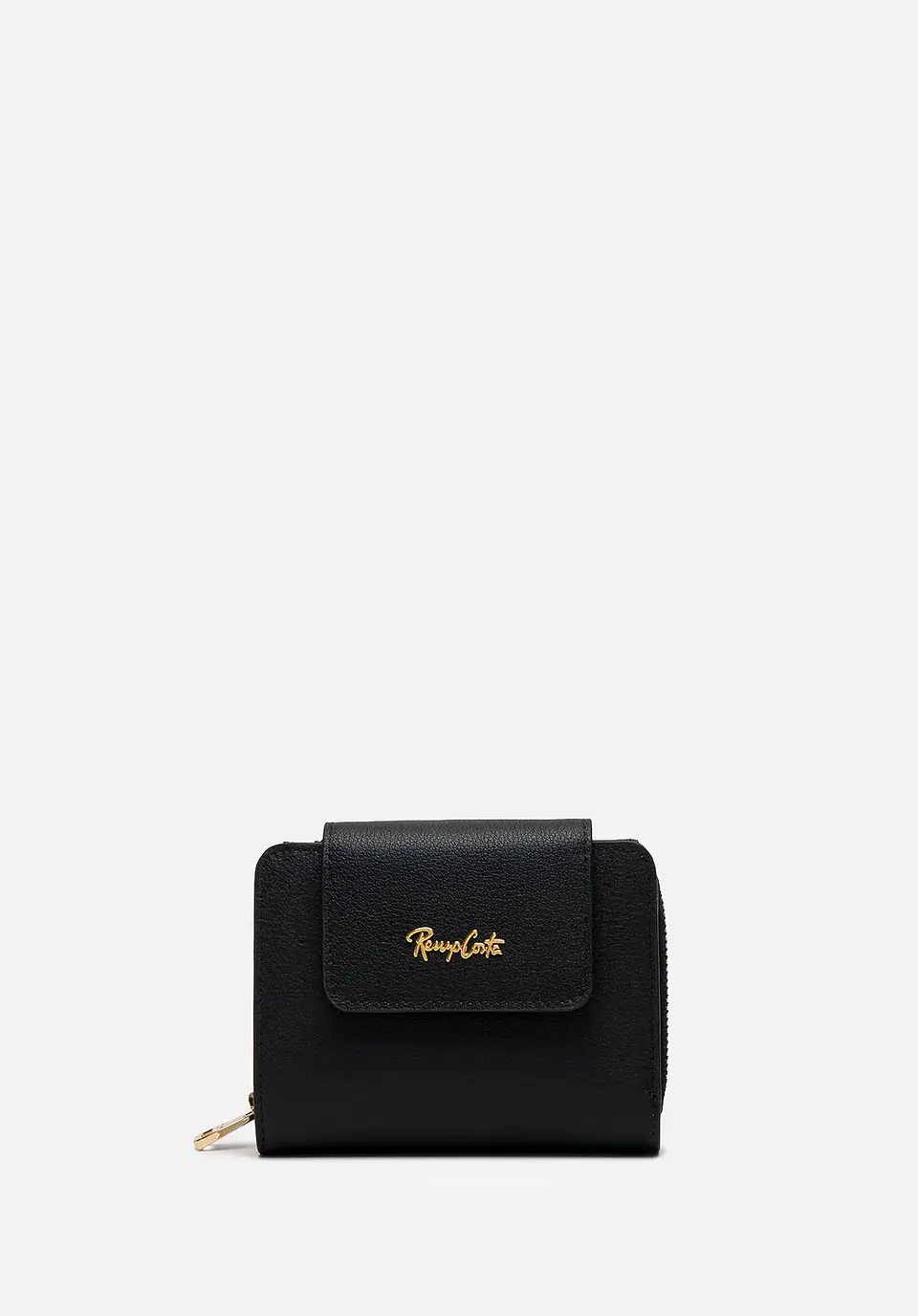 Billetera Zip Pocket en cuero 1