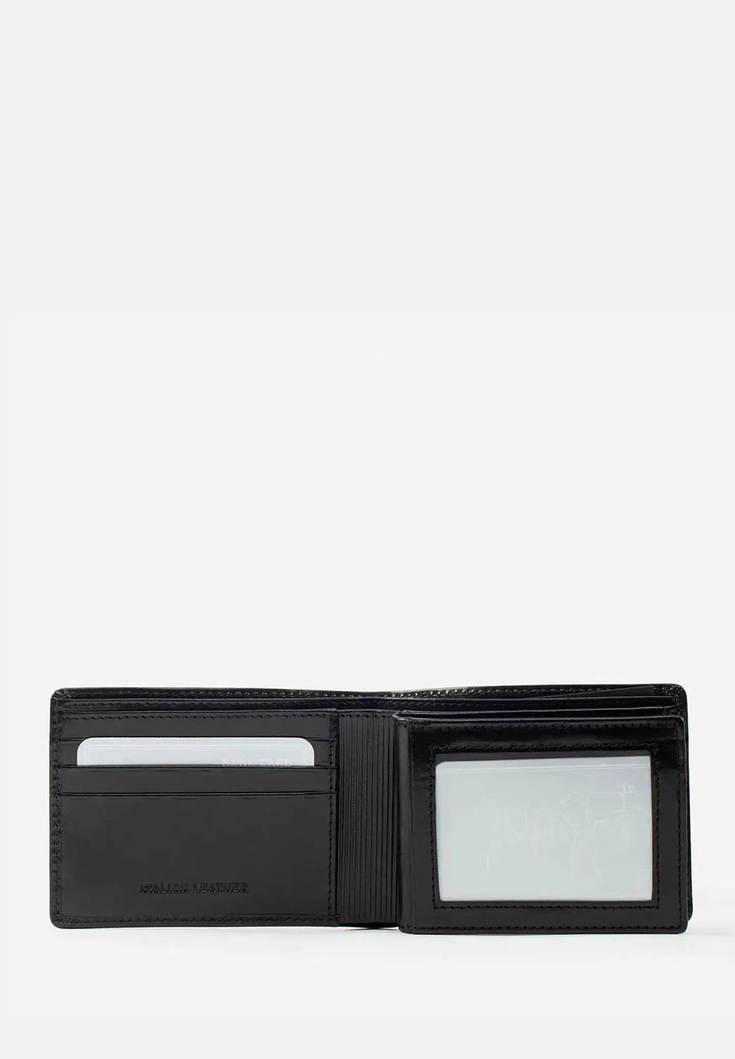 Billetera de Estilo Clásico en cuero Italiano 4