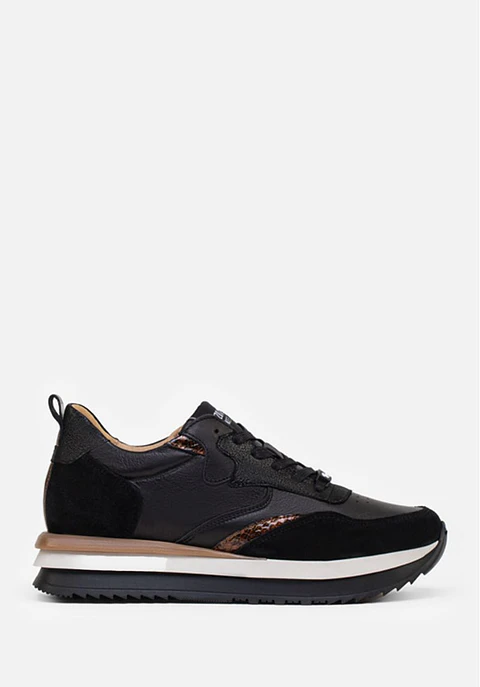 Zapatillas Urbanas Black & Croco
