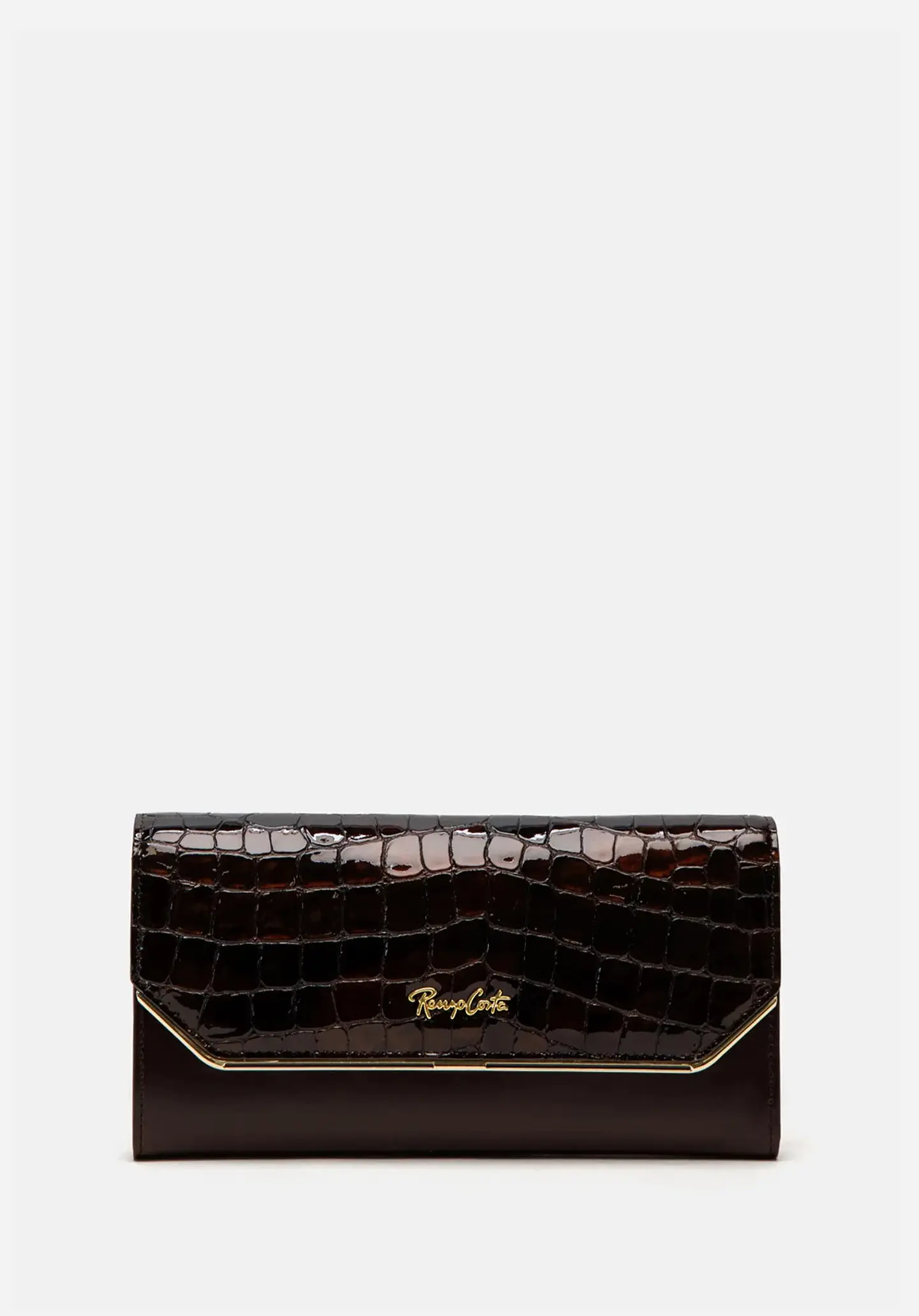 Billetera Modelo Croco Luxe Clutch 1