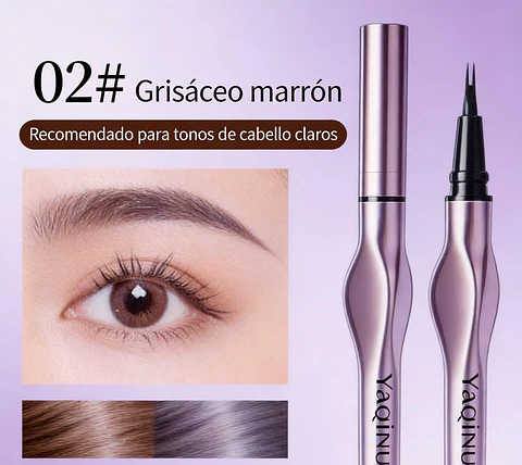 Lápiz de cejas salvaje de 2 puntos