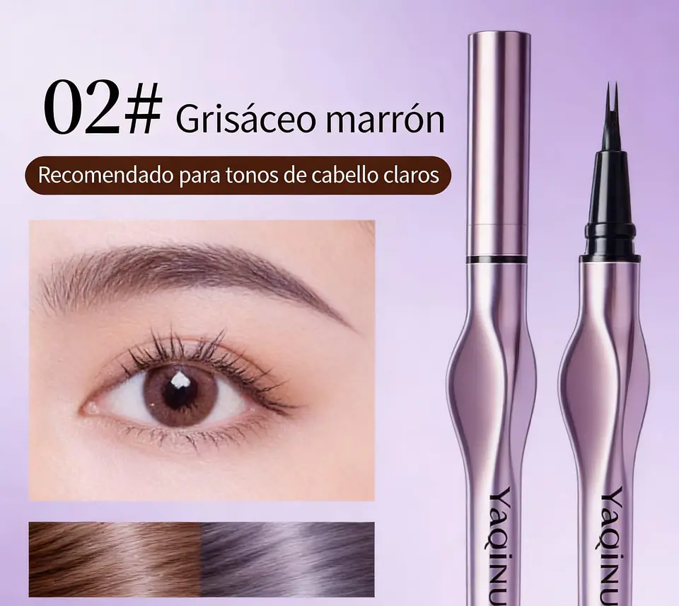 Lápiz de cejas salvaje de 2 puntos 1