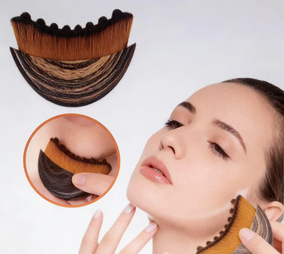 Cepillo facial de contorno linfático 4