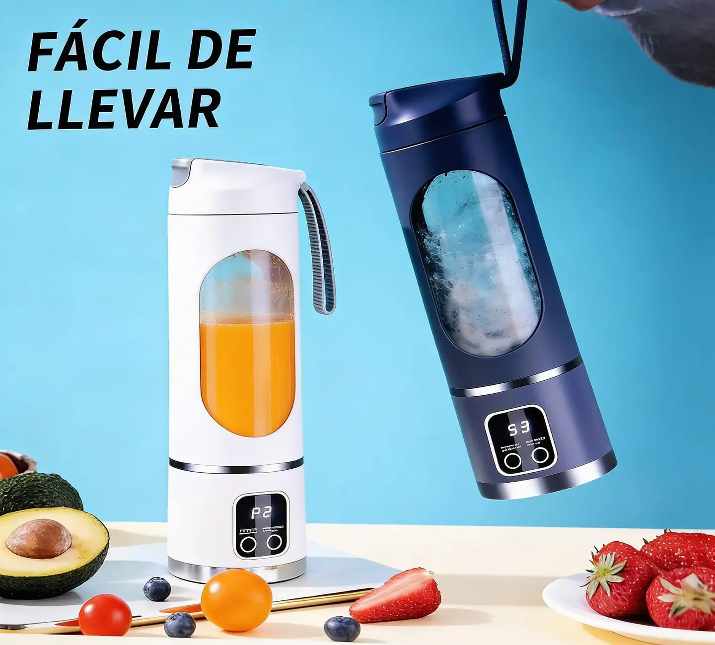  Exprimidor de frutas portátil 4